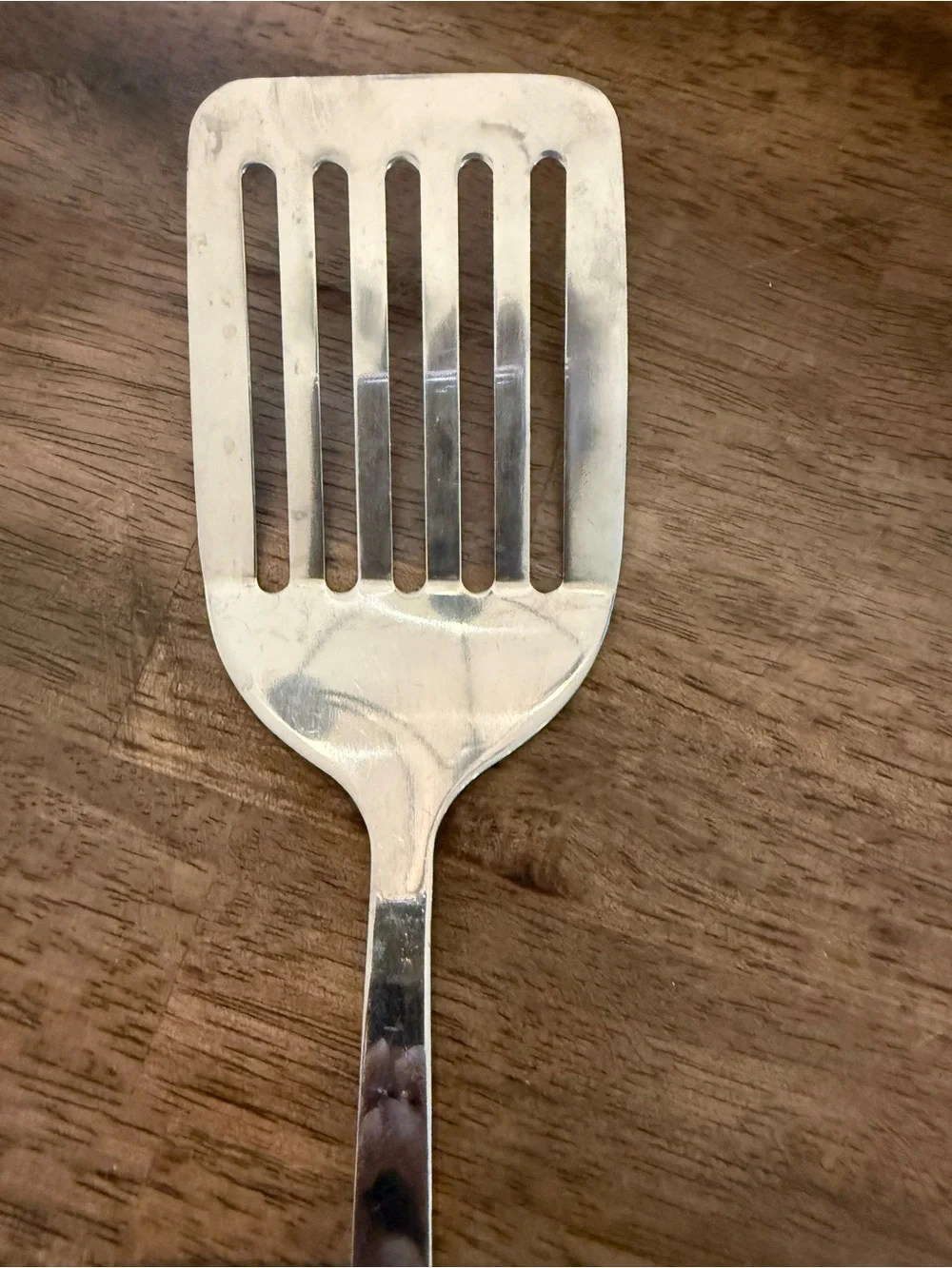 Temp-tations Old World Cranberry Slotted Spatula Ceramic Handle 12 3/8”
